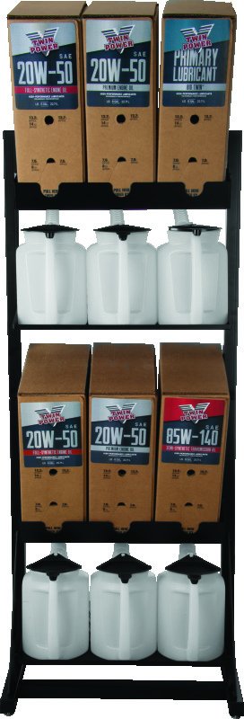 Twin Power Rack for 6 Gallon Bag-In-Box