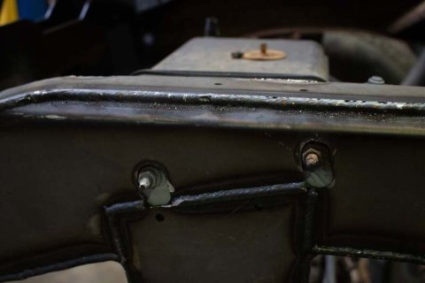 Rust Buster Over Axle Frame Section Left Side