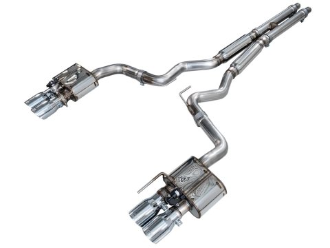 AWE Tuning 18-23 S550 Mustang GT SwitchPath Exhaust - Chrome Silver Tips