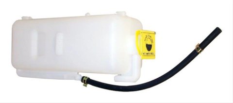 Crown Automotive Coolant Reservoirs 52028065AF Reservoir, Bolt-in, Plastic, White, Jeep, 2.4L, 2.5L, 4.0L, Each