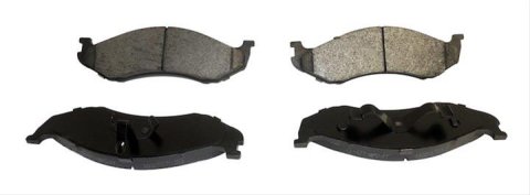 Crown Automotive Brake Pads 5252531 Pads, Semi-metallic, Front, Jeep, Set