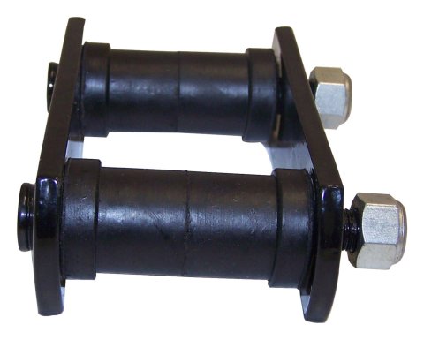 Crown Automotive Leaf Spring Shackles J0928763 Shackle, Steel, Black, Rear, Jeep, Willys, Each