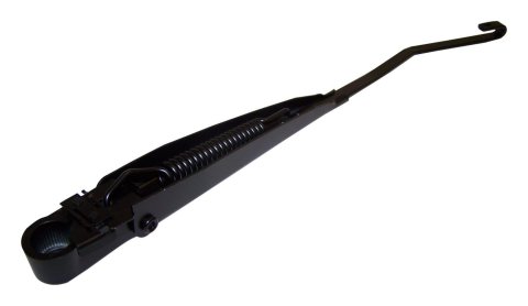 Crown Automotive Windshield Wiper Arms for 1997-2004 WRANGLER - 55155658 Arm, Front, Steel, Black, Jeep, Each
