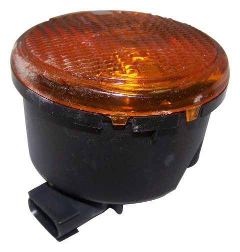Crown Automotive Parking Light Assemblies for 2007-2013 WRANGLER - 55077884AD Lamp Assembly, Amber Lens, Passenger Side Front, Jeep, Each