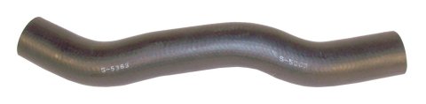 Crown Automotive Radiator Hoses for 2006-2009 COMMANDER, 2005-2010 GRAND CHEROKEE - 55116867AA Hose, Upper, Rubber, Black, 1 1/2 in. Ends, 16 1/2 in. Length, Jeep, 3.7L, Each