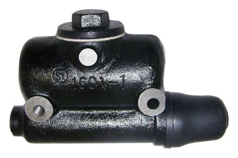 Crown Automotive Brake Master Cylinders for 1941-1943 MB, 1945-1948 WILLYS - A556 Cylinder, Dual Bowl Design, Cast Iron, Black, Reservoir, Jeep, Willys, Each