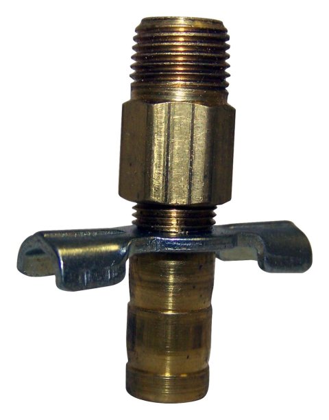 Crown Automotive Radiator Draincocks J3166547 Draincock, 1/8 in. NPT, Brass, Natural, Jeep, Each