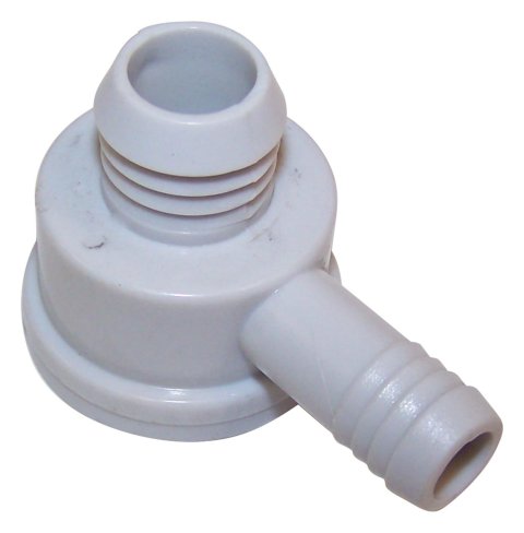 Crown Automotive Brake Booster Check Valves J4487455 Valve, Plastic, Gray, Jeep, Each