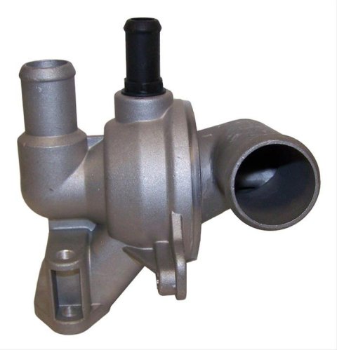 Crown Automotive Thermostats 5072705AB Thermostat, 180 degrees, Standard-flow, Copper/Stainless Steel, European, Jeep, 2.5L Diesel, 2.8L Diesel, Each