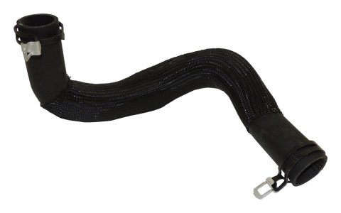 Crown Automotive Radiator Hoses for 2018 WRANGLER JK - 55111394AC Hose, Upper, Rubber, Black, Jeep, Each