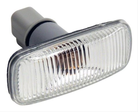 Crown Automotive Parking Light Assemblies 4806224AE Side Marker Lamp, Repeater Light, Clear Lens, Chrysler, Dodge, Jeep, Each