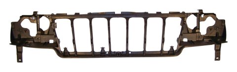 Crown Automotive Header Panels for 1999-2003 GRAND CHEROKEE - 55155498 Panel, Plastic, Black, Jeep, Each