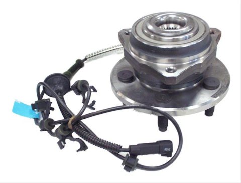 Crown Automotive Wheel Hub Assemblies for 2002-2007 LIBERTY - 52128693AA Assembly, Front Left, Driver Side, Steel, Natural, Jeep, Each