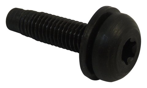 Crown Automotive Hardtop Hardware for 2002-2017 WRANGLER, 2018 WRANGLER JK - 6506826AA Screw, Hardtop, Left/Right, Black, Steel, Each