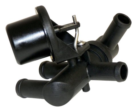 Crown Automotive Heater Control Valves for 1987-1996 CHEROKEE, 1987-1992 COMANCHE, 1987 WAGONEER - 56002522 Valve, Plastic, Black, Jeep, Each