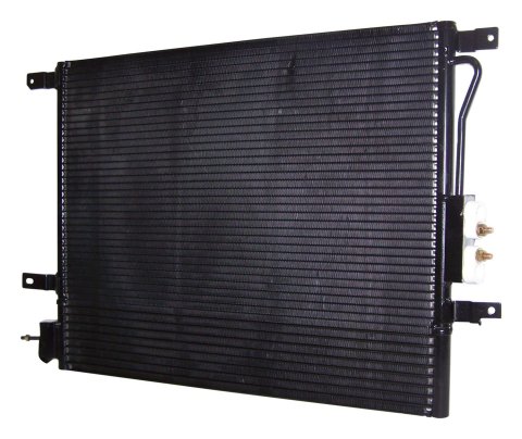 Crown Automotive Air Conditioning Condensers for 2004 GRAND CHEROKEE - 55116931AA Condenser, Aluminum, Black, Jeep, Each