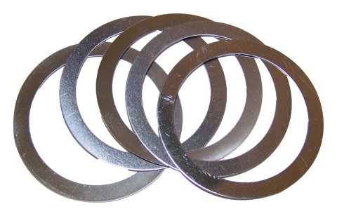 Crown Automotive Transfer Case Components J0933743 Components, Rear Output Shaft Shims, Dana 20, Dana 300, Set