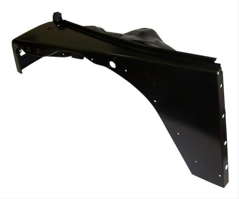 Crown Automotive Fenders for 1997-2006 WRANGLER - 5003951AD Fender, Front Outer, Driver Side, Steel, Black EDP Coated, Jeep, Each