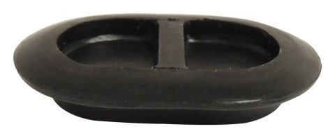 Crown Automotive Floor Pan Plugs 68194821AA Plug, Rubber/Steel, Black, Jeep, Each
