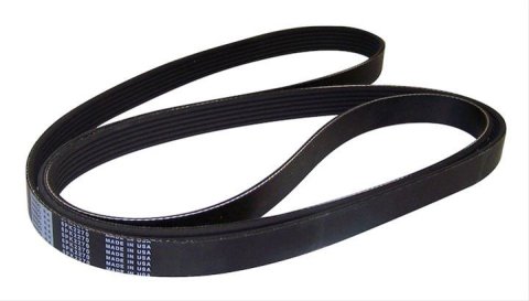 Crown Automotive Accessory Drive Belts 53010234 Belt, Serpentine, 6-rib, 89.50 in. Length, Jeep, Each