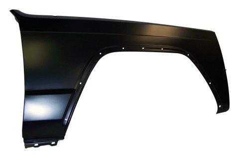 Crown Automotive Fenders for 1984-1996 CHEROKEE - 55235226 Fender, Front Outer, Passenger Side, Steel, Black EDP Coated, Jeep, Each