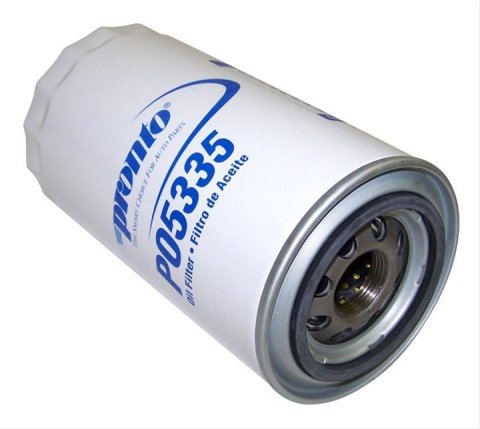 Crown Automotive Oil Filters 5016547AB Filter, Canister Style, 1-16 in. UN-2B Thread Size, Dodge, Ram, Each