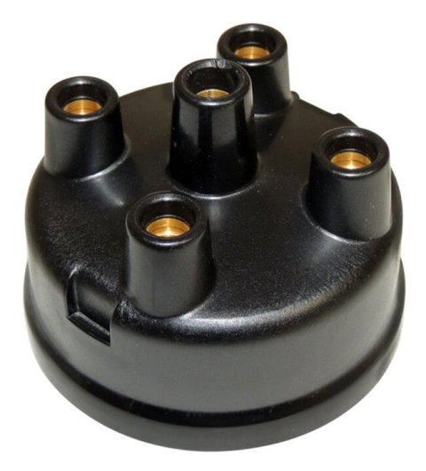 Crown Automotive Distributor Caps 923068CAP Cap for 1941-1971 Jeep MB, CJ-2A, 3A, 3B, 5, 6, etc. w/ 4-134 Engine