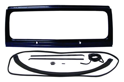 Crown Automotive Windshield Frames 55020432K Frame, Steel, Black EDP Coated, Cowl Seal, Jeep, Kit