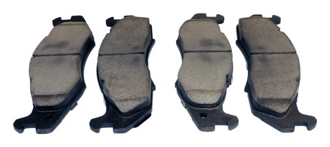 Crown Automotive Brake Pads 83501167TI Pads, Semi-metallic, Front, Jeep, Set