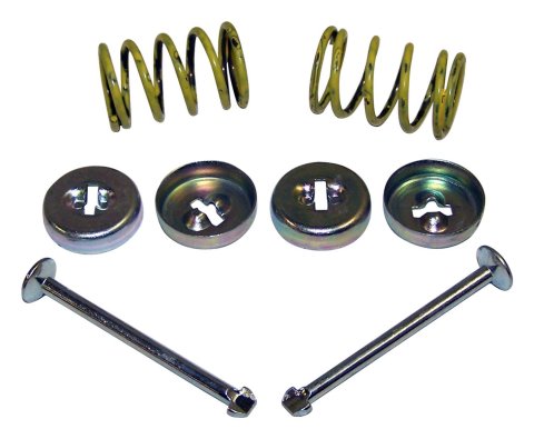 Crown Automotive Brake Shoe Hold-Down Kits J0120239 Hardware Component, Hold Down, Left or Right, Front or Rear, Jeep, Kit