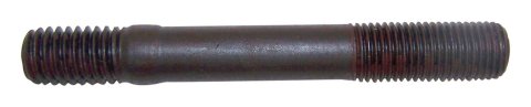 Crown Automotive Cylinder Head Fasteners J0349368 Fastener, Stud, Steel, Black, Jeep, Willys, 2.2L, L-head Only, Each