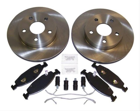 Crown Automotive Disc Brake Service Kits for 1999-2002 GRAND CHEROKEE - 52098672K-E Pad and Rotor Kit