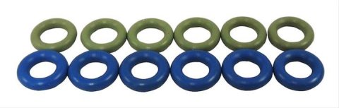 Crown Automotive Fuel Injector O-Ring Kits 5103377AA O-Rings, Viton®, Chrysler, Dodge, Jeep, Set of 6