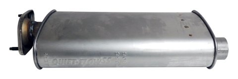 Crown Automotive Steel Inch Muffler E0021456 Muffler, Oval, Steel, Jeep, Each