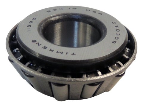 Crown Automotive King Pin Components J0052940 Bearing, Front, Silver, Metal, Use Existing Hardware