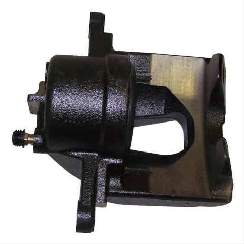 Crown Automotive Brake Calipers 5066422AA Caliper, Passenger Side Front, Cast Iron, Black Powdercoated, Jeep, Each