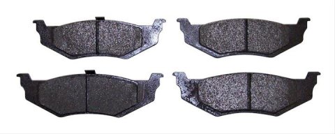 Crown Automotive Brake Pads 5114405AA Pads, Semi-metallic, Rear, Chrysler, Set