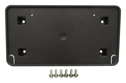 Crown Automotive License Plate Brackets for 2014-2018 GRAND CHEROKEE - 68144511AC Bracket, Plastic, Black, Jeep, Each