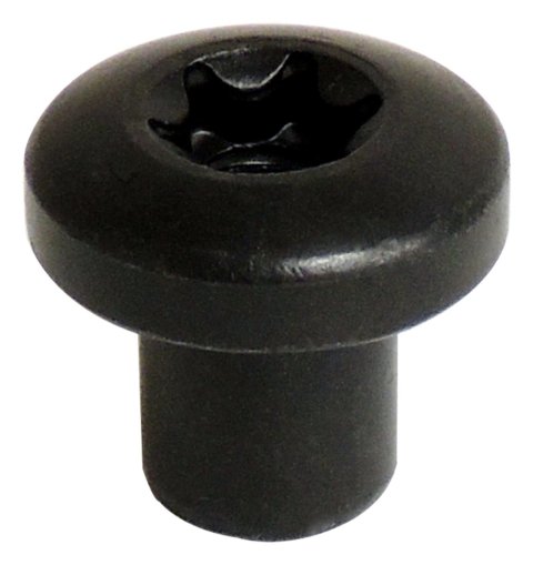 Crown Automotive Door Hinge Fasteners 6511744AA Fasteners, Nut, Torx, 6mm x 1.0, Black, Steel, Jeep, Each