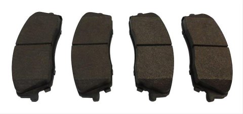 Crown Automotive Brake Pads 5174001AA Pads, Semi-metallic, Front, Chrysler, Dodge, Set