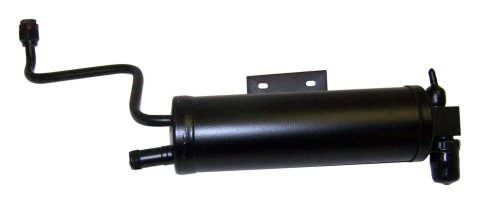 Crown Automotive Air Conditioning Driers and Accumulators 56001938 Receiver Drier, Round, Vertical Mounting Style, Steel, Black, Jeep, Each