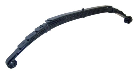 Crown Automotive Leaf Spring Assemblies for 1976-1983 CJ5, 1976-1986 CJ7, 1981-1985 SCRAMBLER - J5354892 Spring, Front, Heavy-duty, Black, Jeep, Each