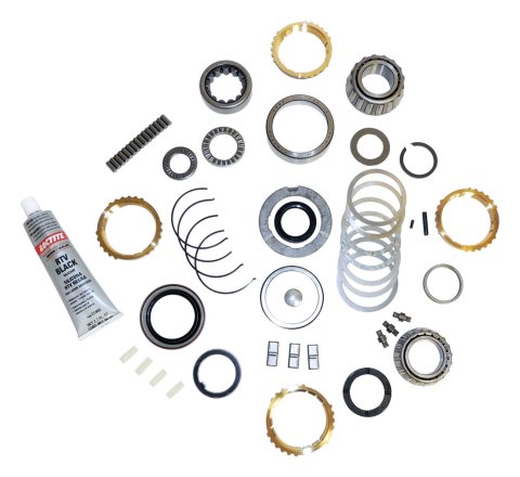 Crown Automotive Manual Transmission Master Overhaul Kits for 1984-1985 CHEROKEE, 1982-1983 CJ5, 1982-1986 CJ7 - T4-MASKIT Kit, Master, Bearings, Seals, Gaskets, Blocking Rings, T-4, Jeep, Kit