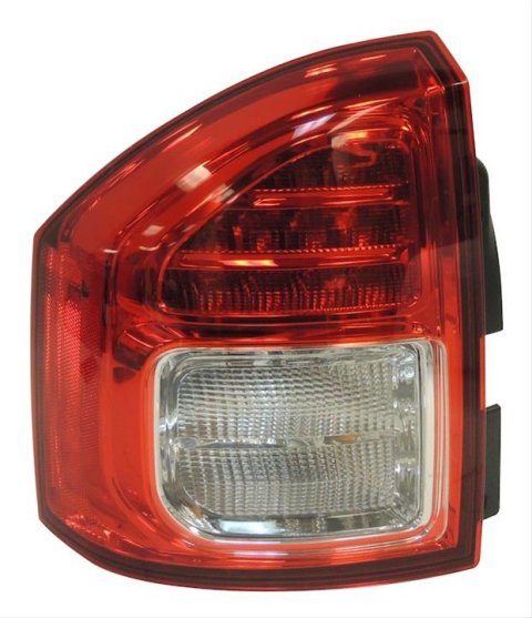 Crown Automotive Taillight Assemblies for 2011-2013 COMPASS - 5182543AC Assembly, OEM Style Replacement, Left Side, Jeep, Each