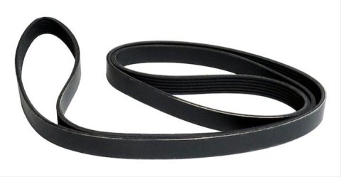 Crown Automotive Accessory Drive Belts for 2014-2018 GRAND CHEROKEE - 4627167AA Belt, Serpentine, Black, Rubber, Jeep, Each