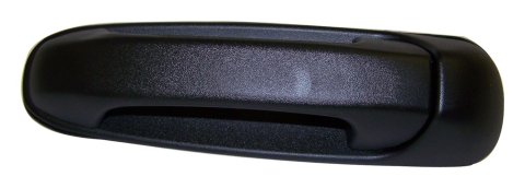 Crown Automotive Exterior Door Handles for 2002-2007 LIBERTY - 55360335AF Handle, Exterior, Plastic, Black, Jeep, Driver Side Rear, Each