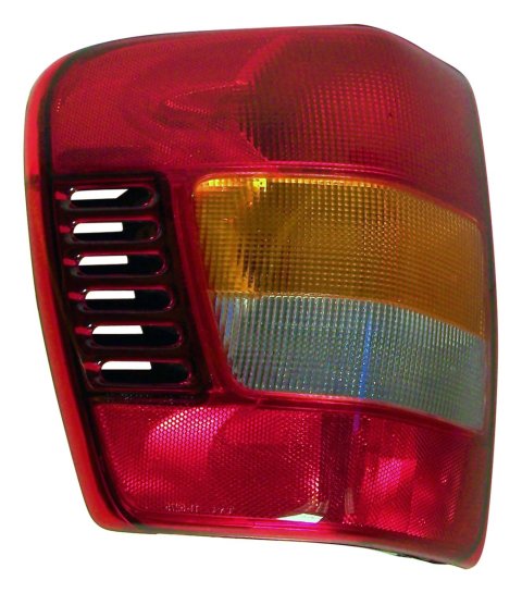 Crown Automotive Taillight Assemblies for 2001-2004 GRAND CHEROKEE - 55155139AI Assembly, OEM Style Replacement, Incandescent, Driver Side, Jeep, Each