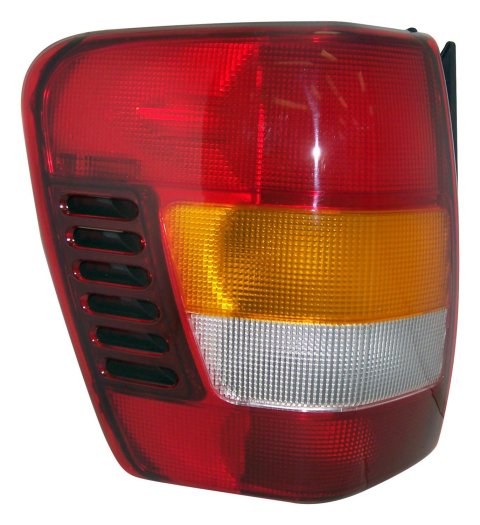 Crown Automotive Taillight Assemblies for 2001-2004 GRAND CHEROKEE - 55155143AG Assembly, OEM Style Replacement, Incandescent, Driver Side, European, Jeep, Each