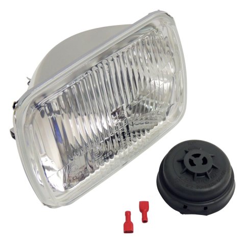 Crown Automotive Headlight Assemblies for 1984-2001 CHEROKEE - 56000887 Headlight, OEM Style, Clear Lens, Jeep, Each