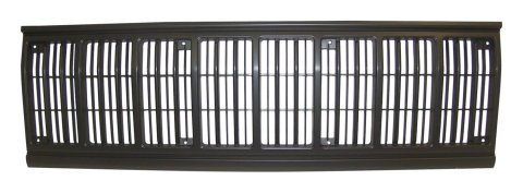 Crown Automotive Grilles for 1991-1996 CHEROKEE, 1991-1992 COMANCHE - 55054945 Grille, ABS Plastic, Black, Jeep, Each
